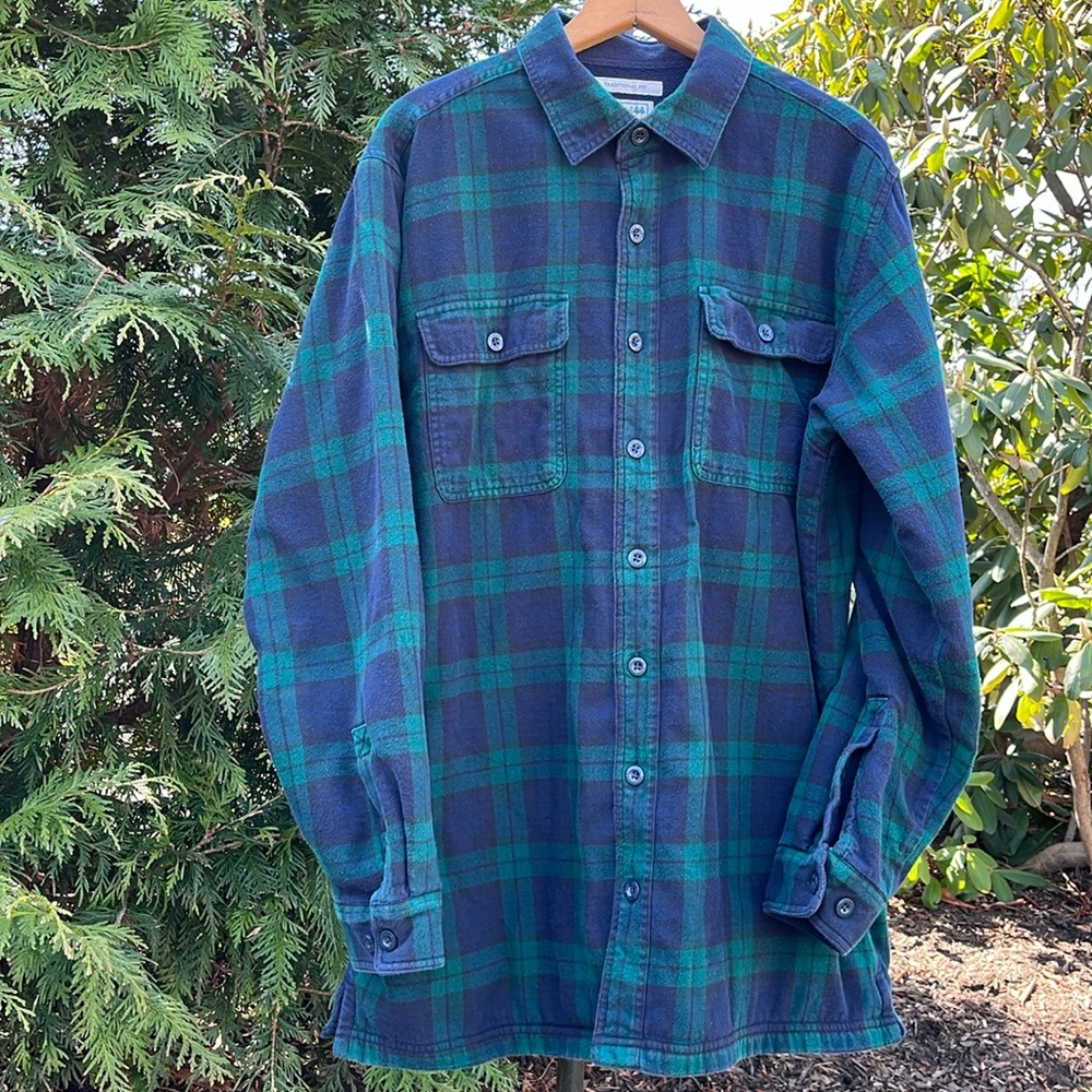 L.L. Bean Fleece-Lined Flannel Shirt LT